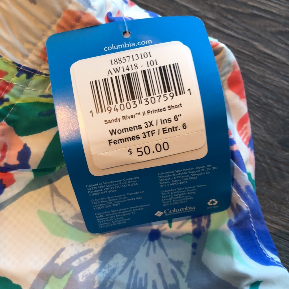 NWT Columbia Sandy River Shorts - Picture 7 of 10